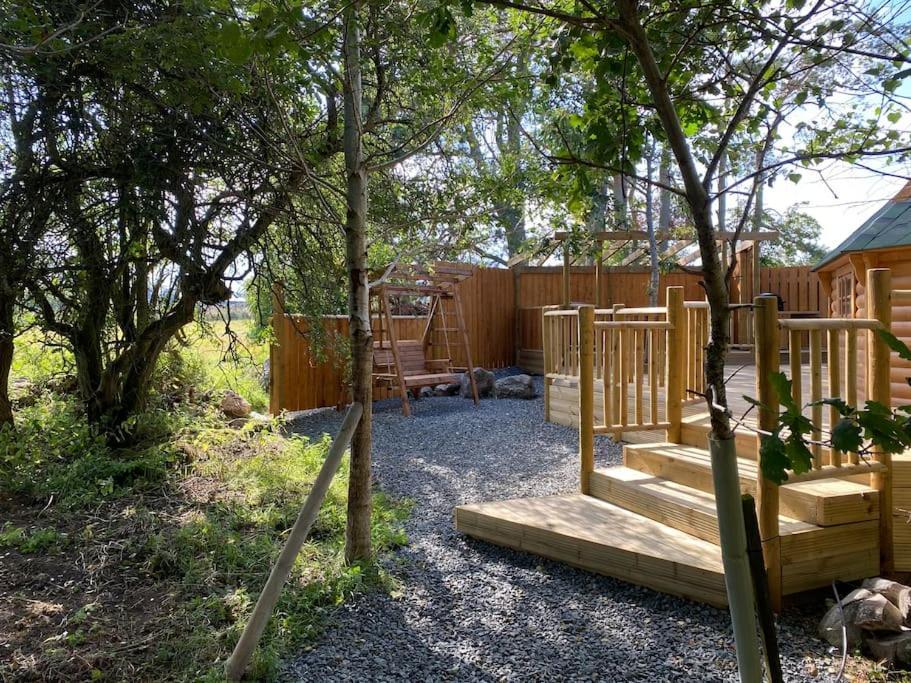 Craigshannoch Luxury 1 Bed Woodland Lodge Hot Tub Kintore Экстерьер фото